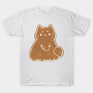 Gingerbread kitty cookie T-Shirt